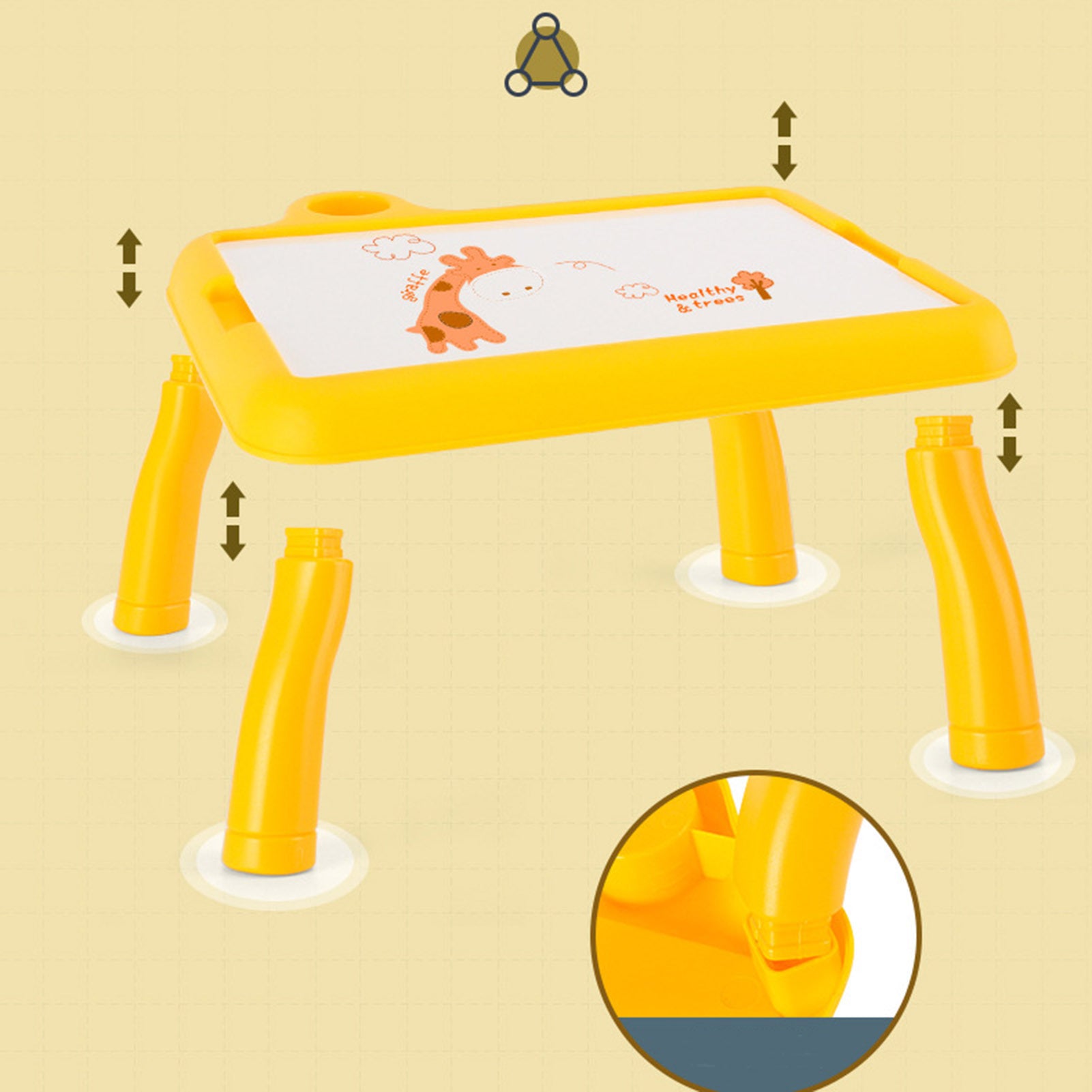 Kids LED Projector Drawing Desk