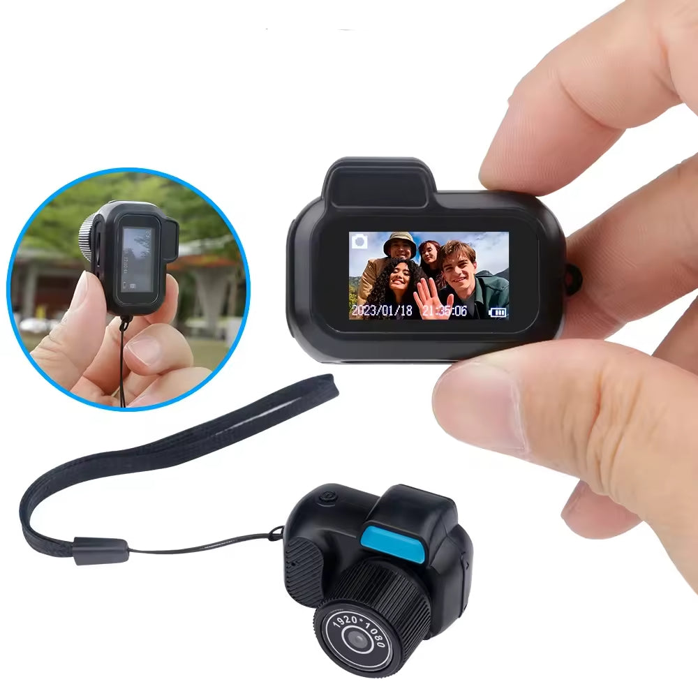 Retro Mini Camera with Screen
