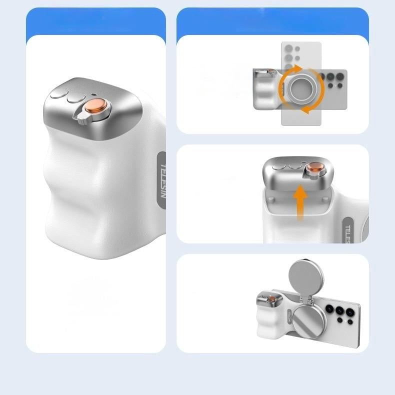 Magnetic Camera Grip and Fill Light