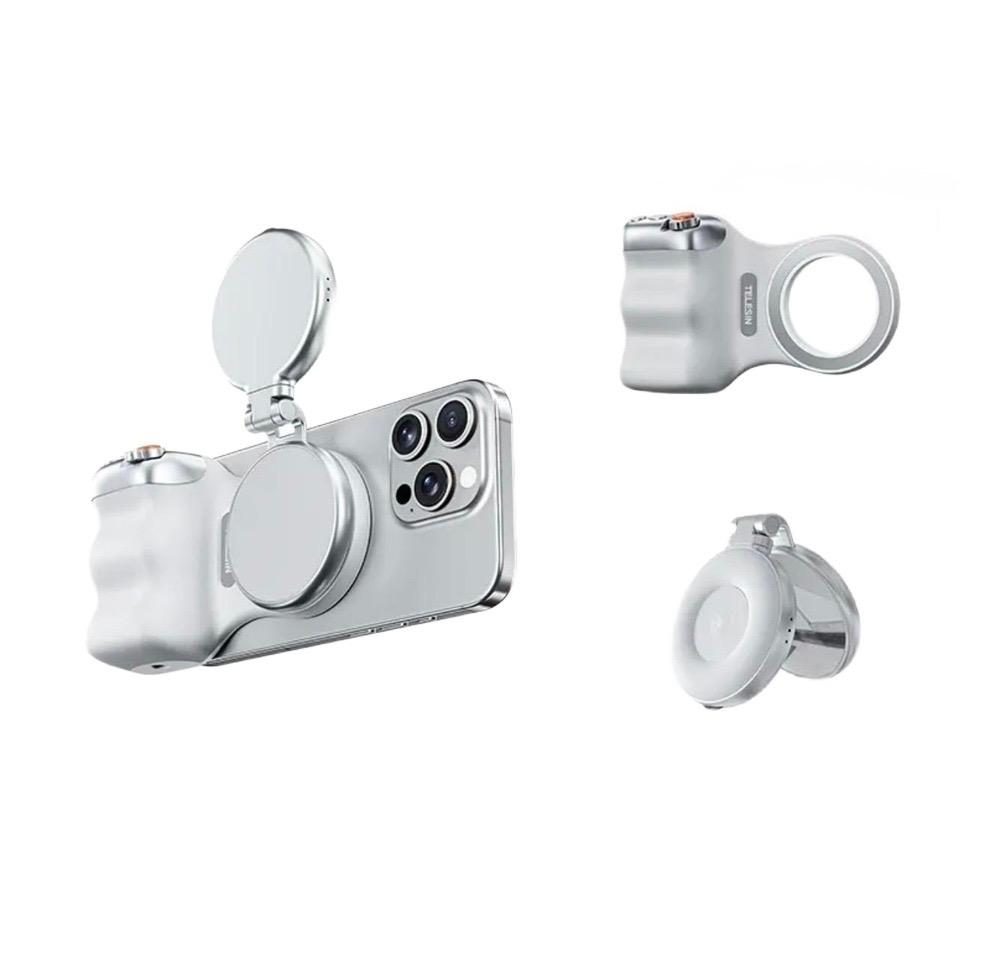 Magnetic Camera Grip and Fill Light