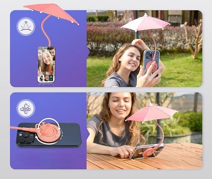 Mini Mobile Phone Umbrella