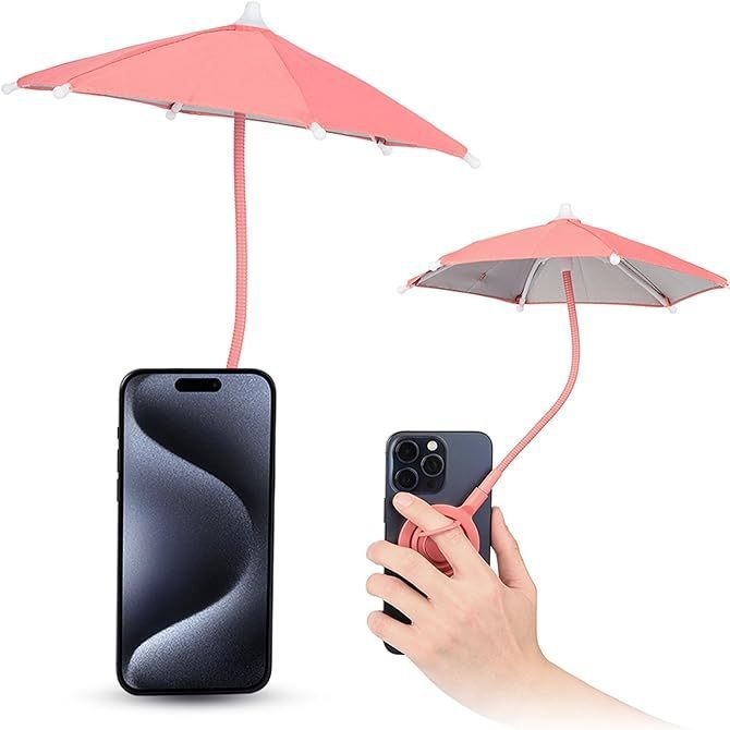 Mini Mobile Phone Umbrella